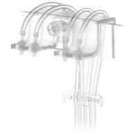 סט צינורות ותושבת X למשאבת מינון