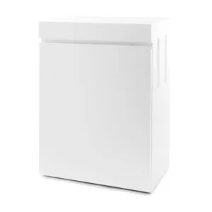 ⁦שולחן לבן UNS 35C (35x35x80)⁩ – תמונה ⁦3⁩