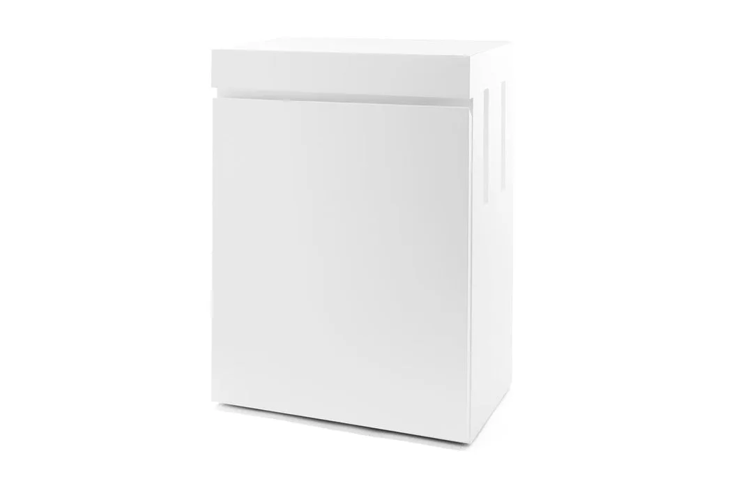 ⁦שולחן לבן UNS 35C (35x35x80)⁩ – תמונה ⁦3⁩