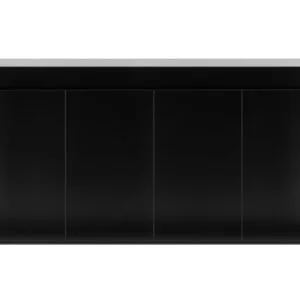 שולחן שחור UNS 180U (180x60x80)