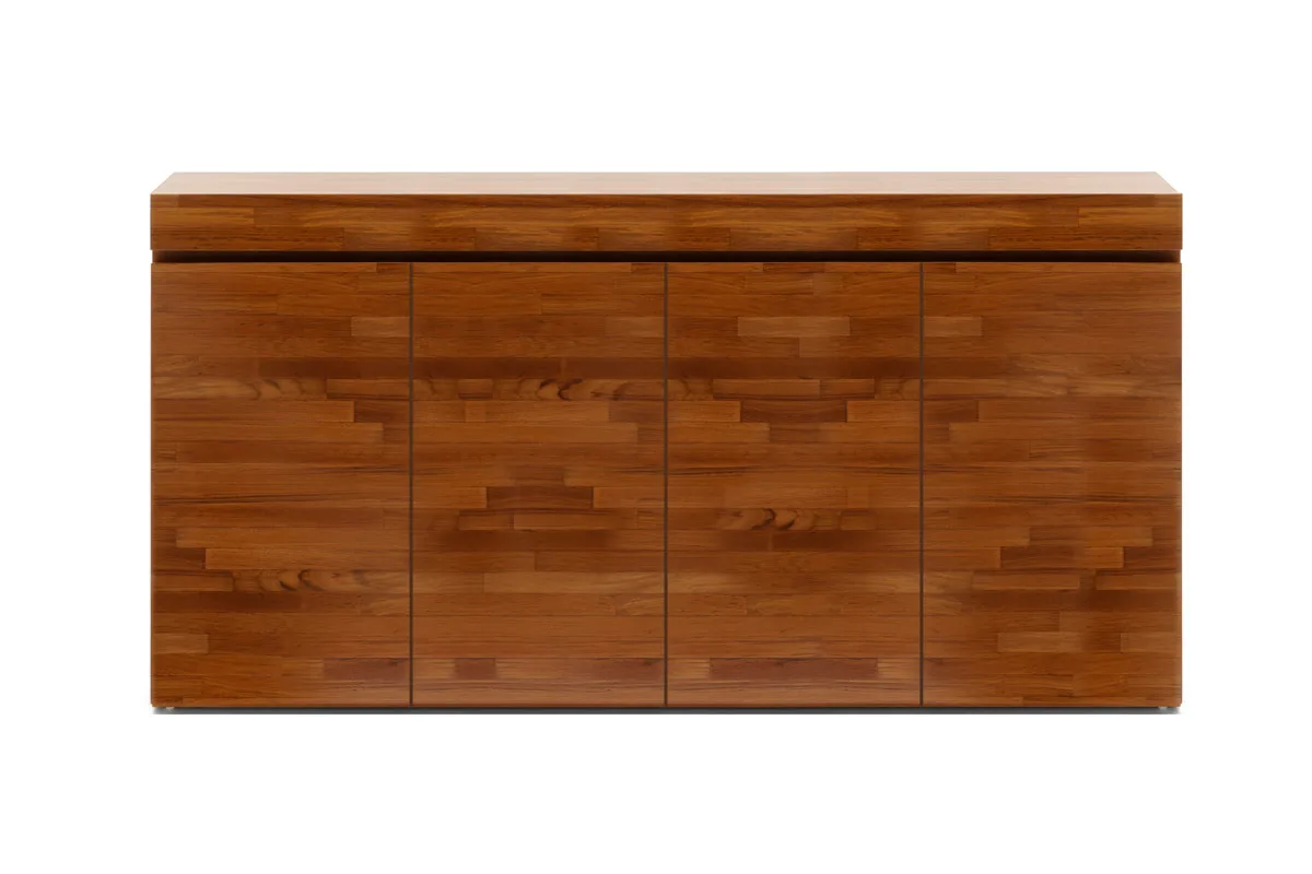 שולחן עץ טבעי UNS 180U (180x60x80)