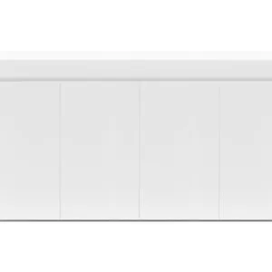 שולחן לבן UNS 180U (180x60x80)