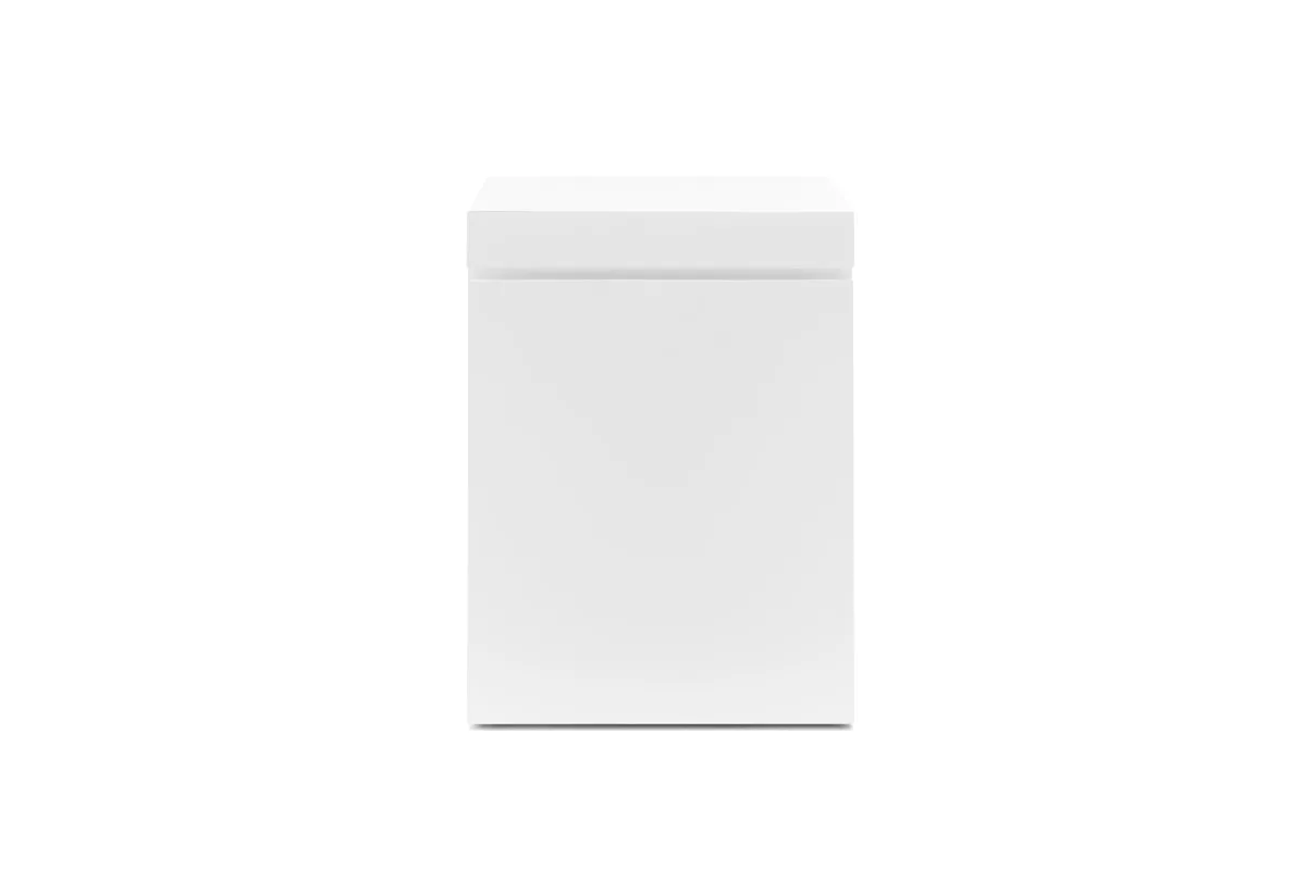 שולחן לבן UNS 60C (60x60x80)