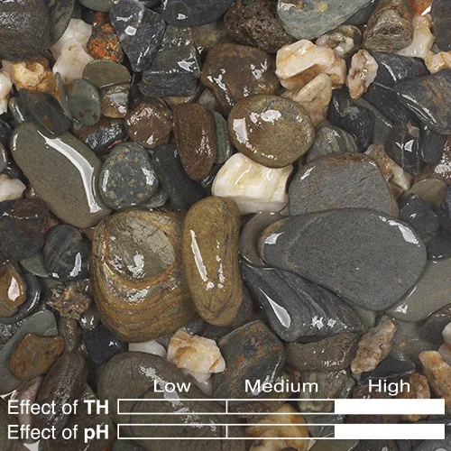 ⁦חצץ קוסמטי 250 מ"ל ADA Flat River Gravel L GR-02⁩ – תמונה ⁦3⁩