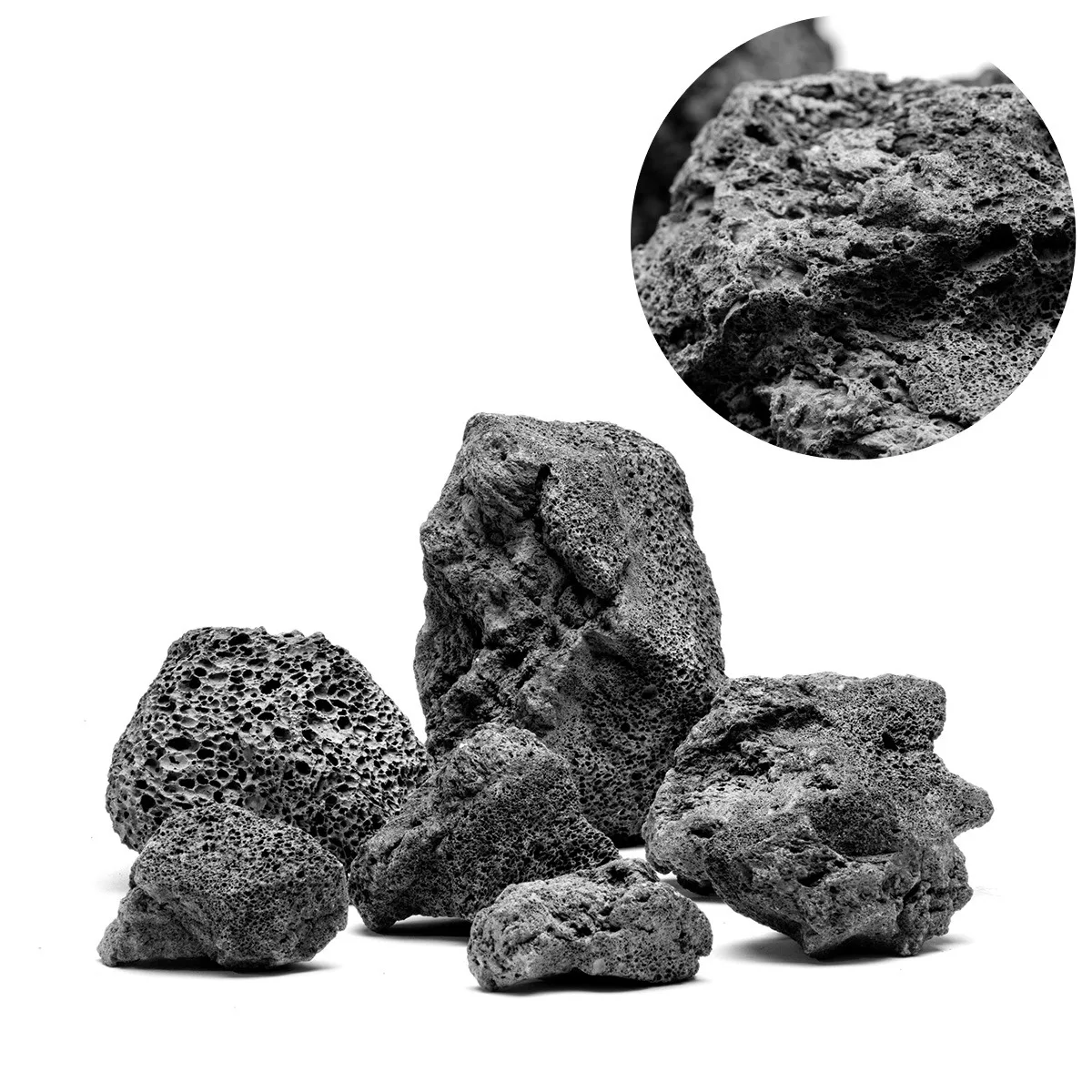 1 קילו סלע UNS BLACK LAVA 1 1 קילו סלע UNS BLACK LAVA
